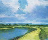 「雲流れ行く」