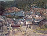 「長谷寺秋景」